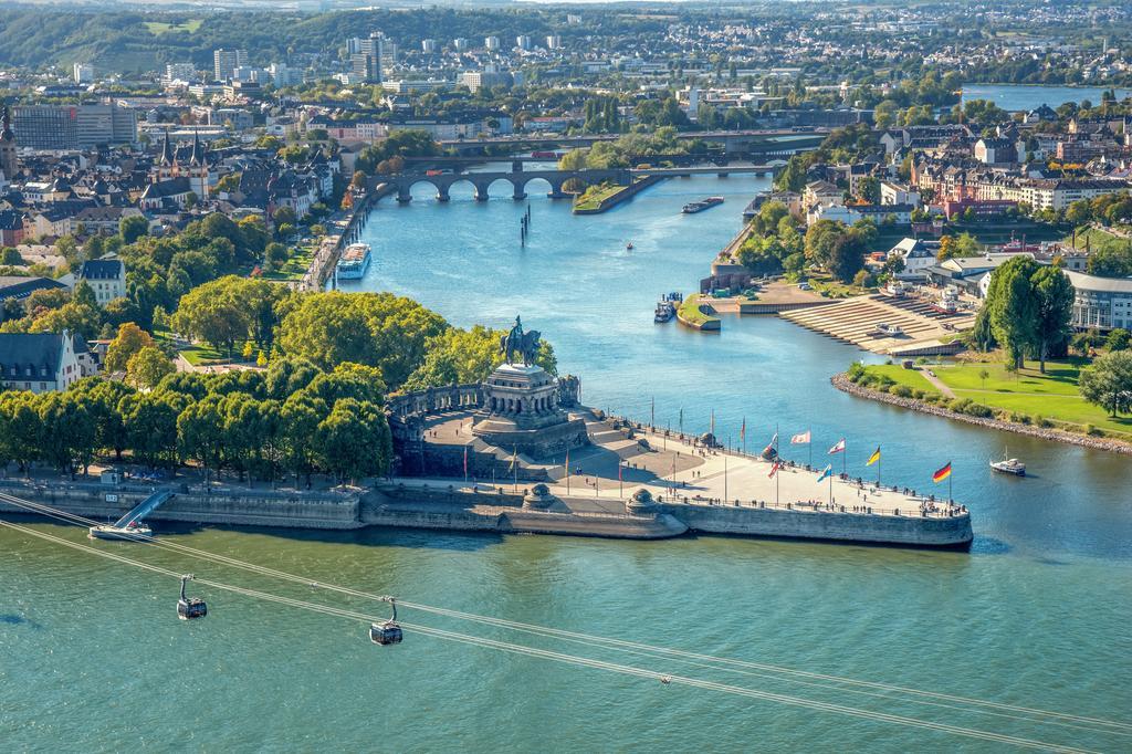 Ferienwohnung Luxus-Koblenz Coblenza Esterno foto